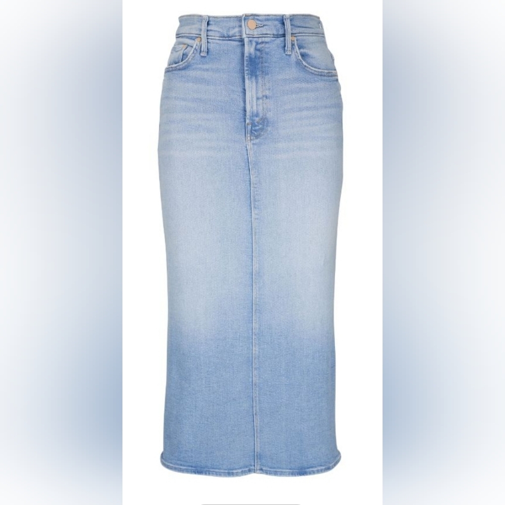 MOTHER Pencil Pusher Denim maxi skirt sz 27
